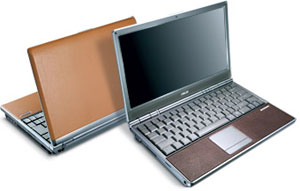 Obrazek Skórzany notebook ASUS