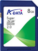 Obrazek 8GB karty pamici SDHC firmy A-DATA