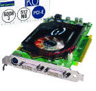 Obrazek EVGA prezentuje rodzin kart EVGA e-GeForce 7950 GT