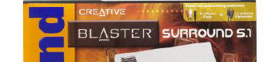 Obrazek SOUND BLASTER SURROUND 5.1 i CONNECT