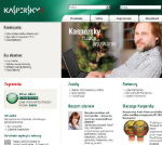 Obrazek Kaspersky Lab zmienia wygląd strony www.kaspersky.pl