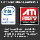 Obrazek Intel P45 z obsug CrossFireX
