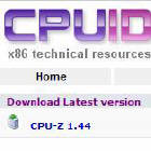 Obrazek CPU-Z 1.44 ... aplikacja lekko odwieona