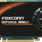 Obrazek FOXCONN przedstawia dwie fabrycznie podkręcone GF 9600...