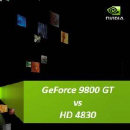Obrazek Radeon HD 4830 vs GeForce 9800 GT wedug nVidii ...
