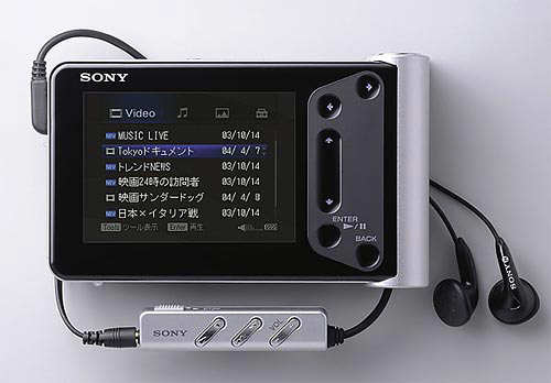 Obrazek Sony Vaio HMP-A1 - przenony odtwarzacz wideo