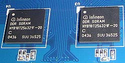 Obrazek GDDR3 od Infineon’a