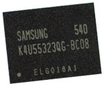 Obrazek Samsung pierwszy z GDDR4.