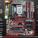 Obrazek EVGA P55 FTW z układem nForce 200
