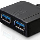 Obrazek TRANSCEND przedstawia adapter USB 3.0 do laptopw
