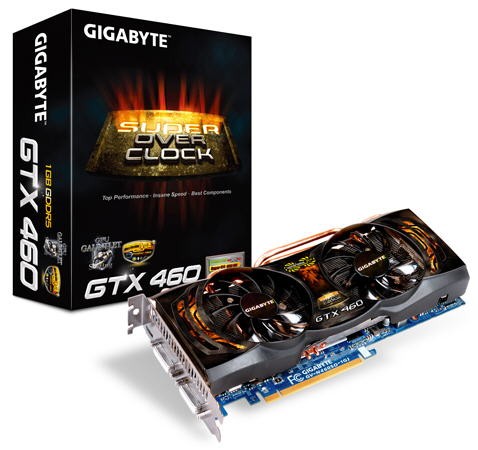 Gigabyte GeForce GTX 460 Super Overclock