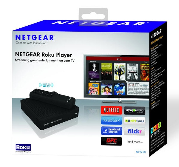 NETGEAR NTV250 - z Internetu do telewizora