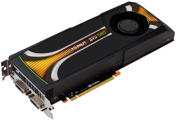 PALIT GeForce GTX580 Sonic - pierwsza wersja OC na rynku