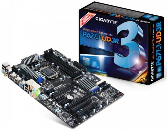 Gigabyte - 12 pyt dla ukadw LGA 1155 Sandy Bridge