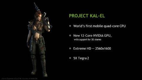 nVidia pracuje nad czterordzeniowym ukadem Tegra 3