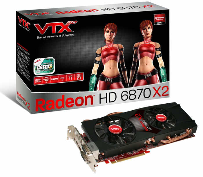 Vertex3D - Dwuprocesorowa karta 6870 VX6870X2