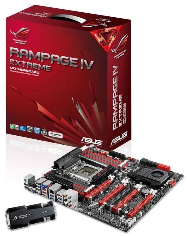 Asus Rampage IV Extreme - niezwyka pyta z X79