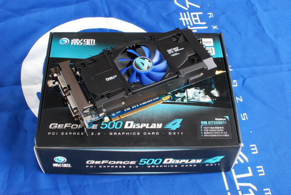 Geforce GTX 550 Ti w wersji  Display 4 od Galaxy 