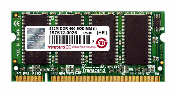 TRANSCEND - wytrzymae pamici SO-DIMM i Long-DIMM
