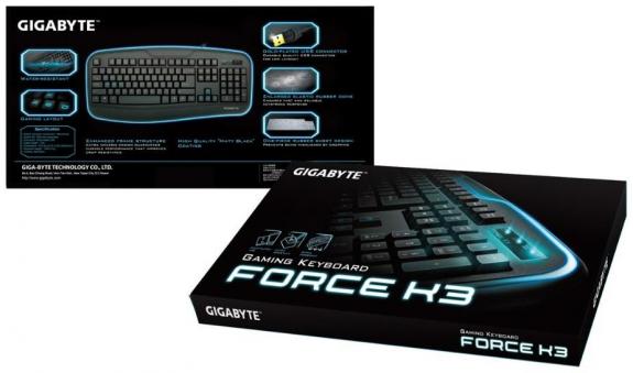 Gigabyte Force K3 - klawiatura dla graczy