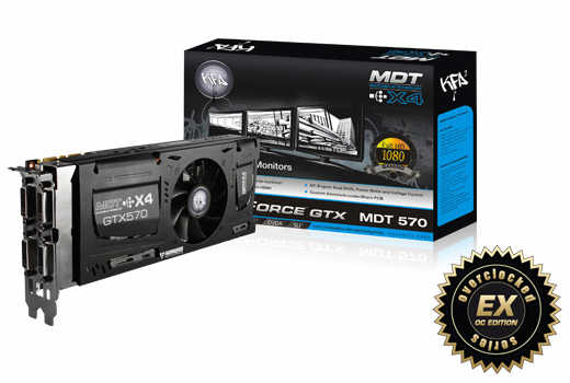 KFA2 GeForce GTX 570 MDT X4