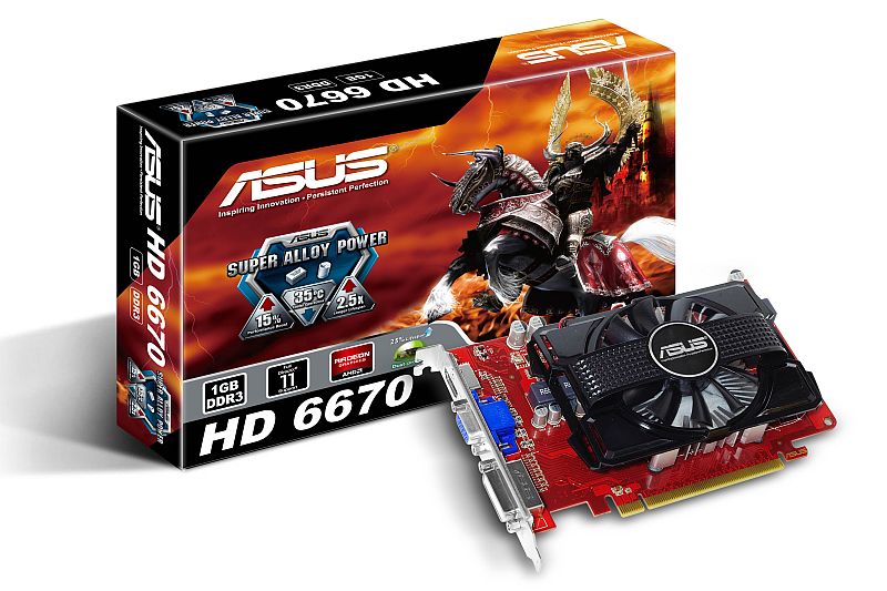ASUS wypuszcza karty graficzne HD 6670, HD 6570 i HD 6450 
