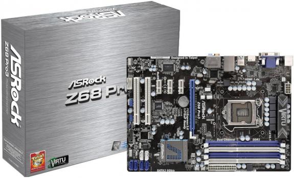 ASRock rwnie gotowy z pytami Z68