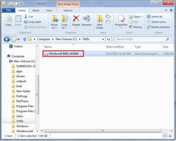 Windows 8 zaoferuje odczyt plikw ISO i VHD