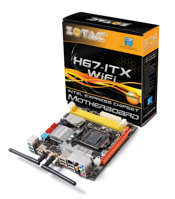 ZOTAC H67-ITX WiFi mini-ITX