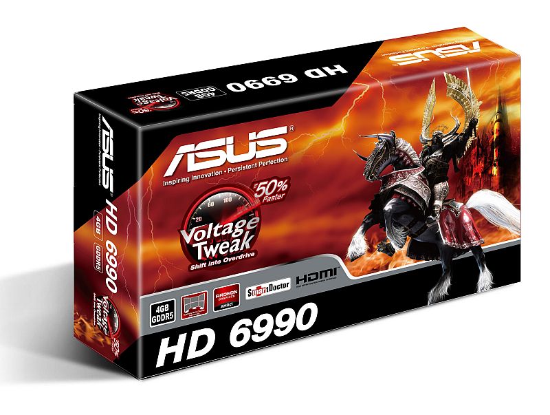 Firma ASUS prezentuje kart graficzn HD 6990
