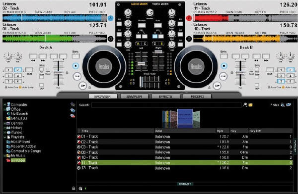 Cyfrowy didej - konsola Hercules DJ Console 4-MX