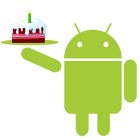 Obrazek Google wituje 4 urodziny systemu Android