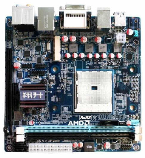 Giada MI-A75 - Mini ITX dla procesorw FM1
