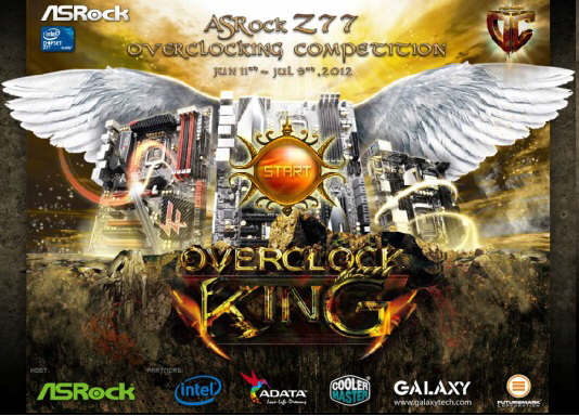Zosta krlem podkrcania na pytach ASRock Z77