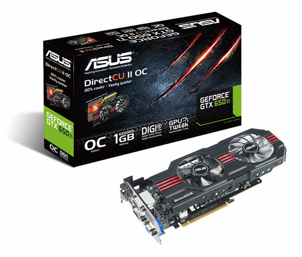 ASUS GeForce GTX 650 Ti DirectCU II TOP i OC