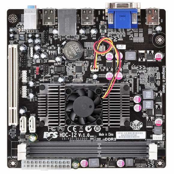 ECS HDC-I2/E-350D Mini-ITX
