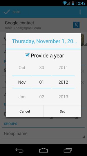 Google Android 4.2 z brakujcym miesicem