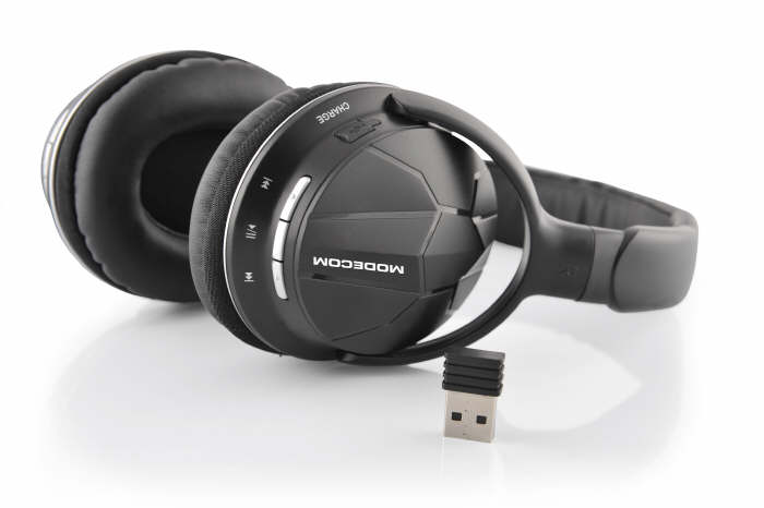 MODECOM - bezprzewodowe suchawki PURE oraz SPIDER