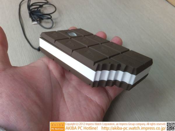 'Czekoladowa' mysz na Walentynki...