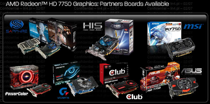 Ceny Radeonw HD 7770 oraz HD 7750