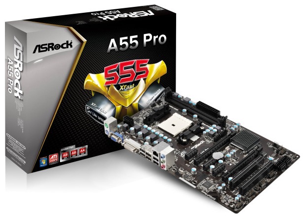 AsRock prezentuje A55 Pro