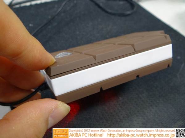 'Czekoladowa' mysz na Walentynki...