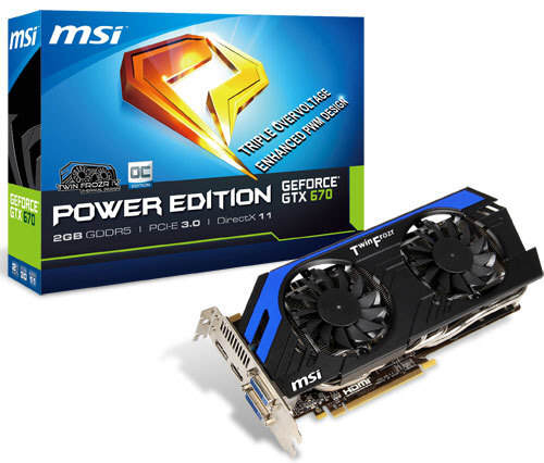 MSI GeForce GTX 670 Power Edition