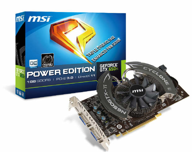 GeForce GTX 650 Ti OC debiutuje...