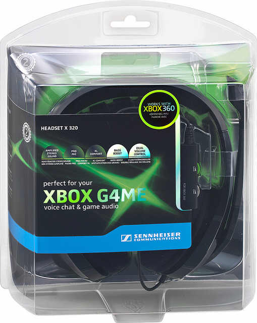 Sennheiser X320 - suchawki dedykowany do Xbox 360