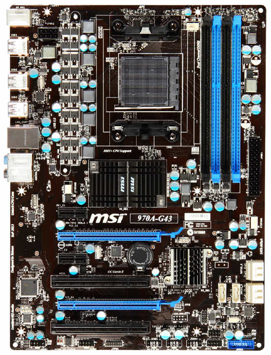 MSI 970A-G43 - Entry-Level dla Socket AM3+