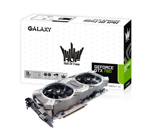 GALAXY GeForce GTX 780 i 770 w wersji HOF