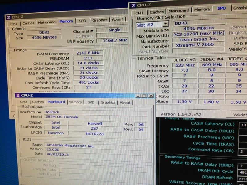 Pami DDR3 podkrcona do 4285 MHz