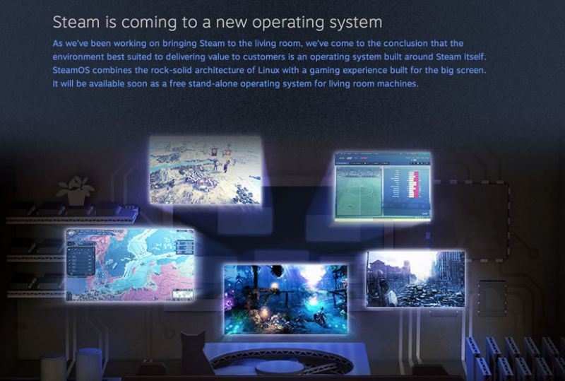 SteamOS - wasny system oparty na Linuksie od Valve