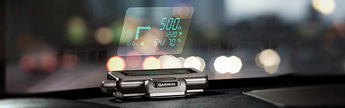Przenony system Garmin HUD